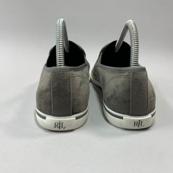 Lauren Ralph Lauren Women's Size 8 Janis Velvet Slip On Sneakers - Picture 6 of 13